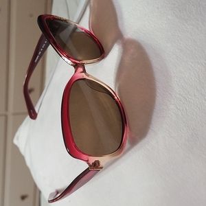 Kate Spade Carlene fushia and beige sunglasses